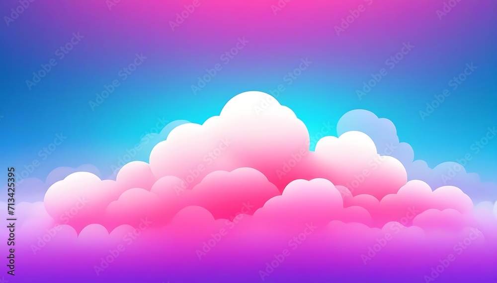 pink and purple clouds in the sky background