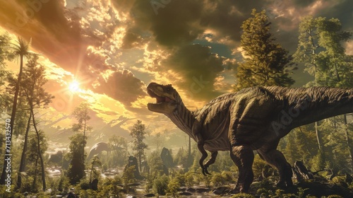 Primeval Symphony: Fearsome Dinosaurs in the Wild © MAY