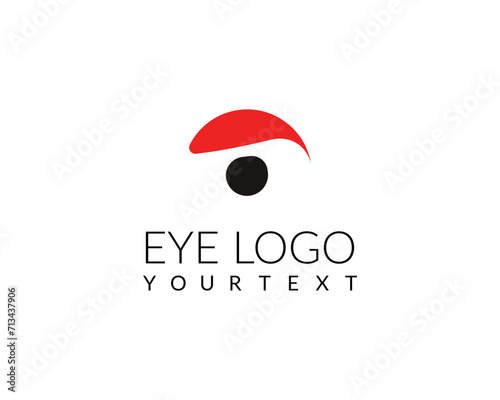 Creative Eye Vision Logo Design Icon Symbol.