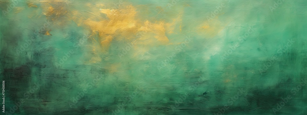 abstract painting background texture with dark green