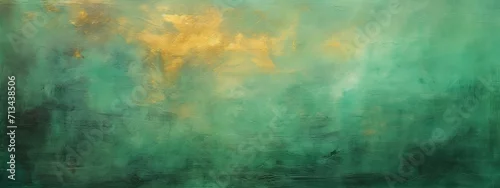 Panel kuchenny z motywem abstract painting background texture with dark green
