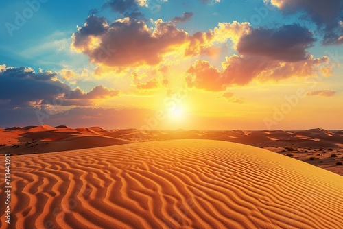 sand desert sly landscape dune nature