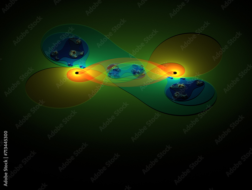 Imaginatory fractal abstract background Image Imaginatory fractal abstract background Image