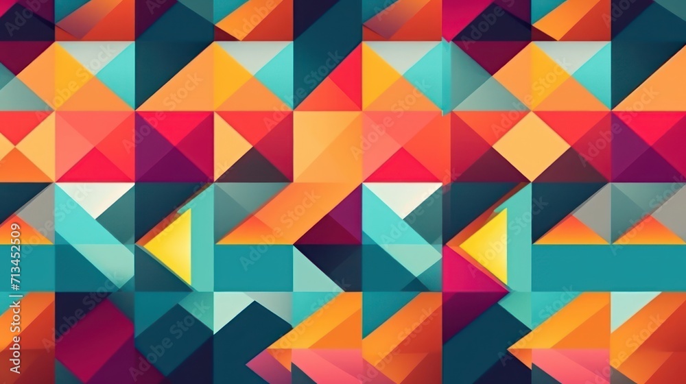 Colorfull geometric patern Colorfull geometric patern