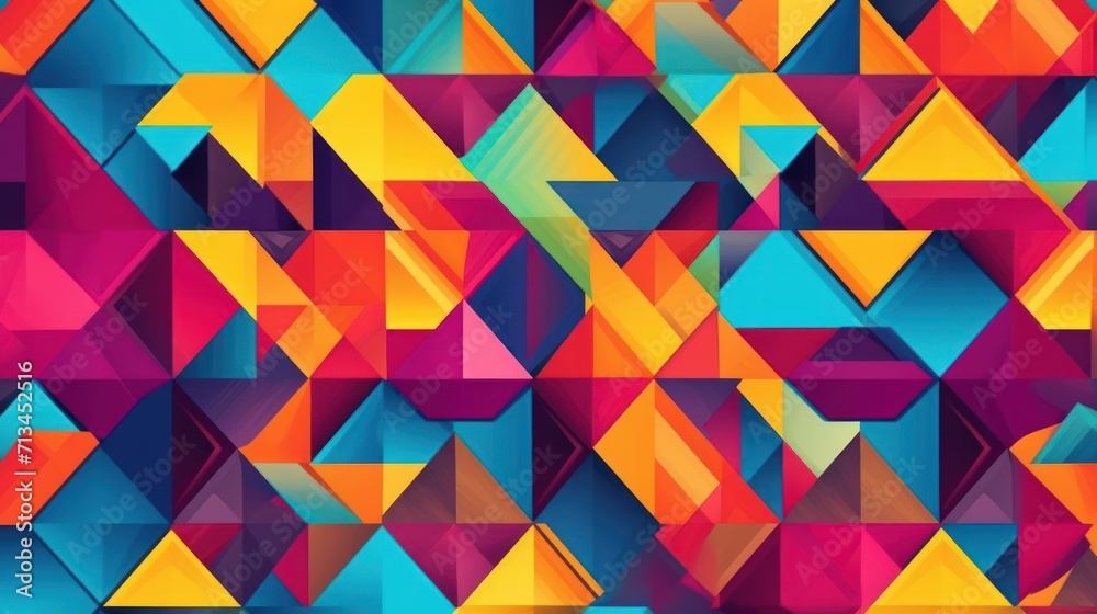 Colorfull geometric patern Colorfull geometric patern