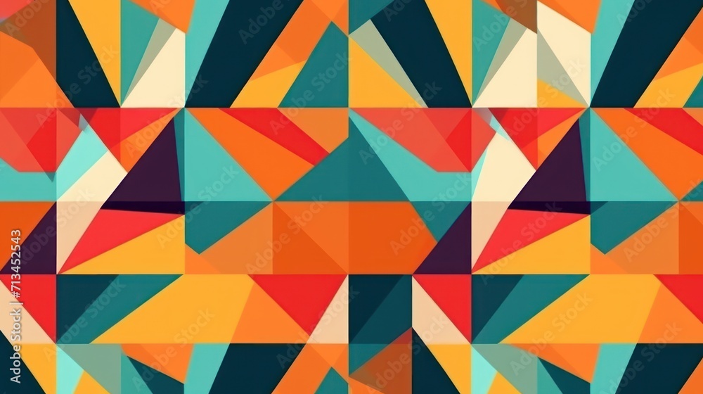Colorfull geometric patern Colorfull geometric patern