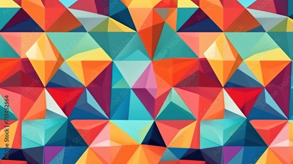 Colorfull geometric patern Colorfull geometric patern