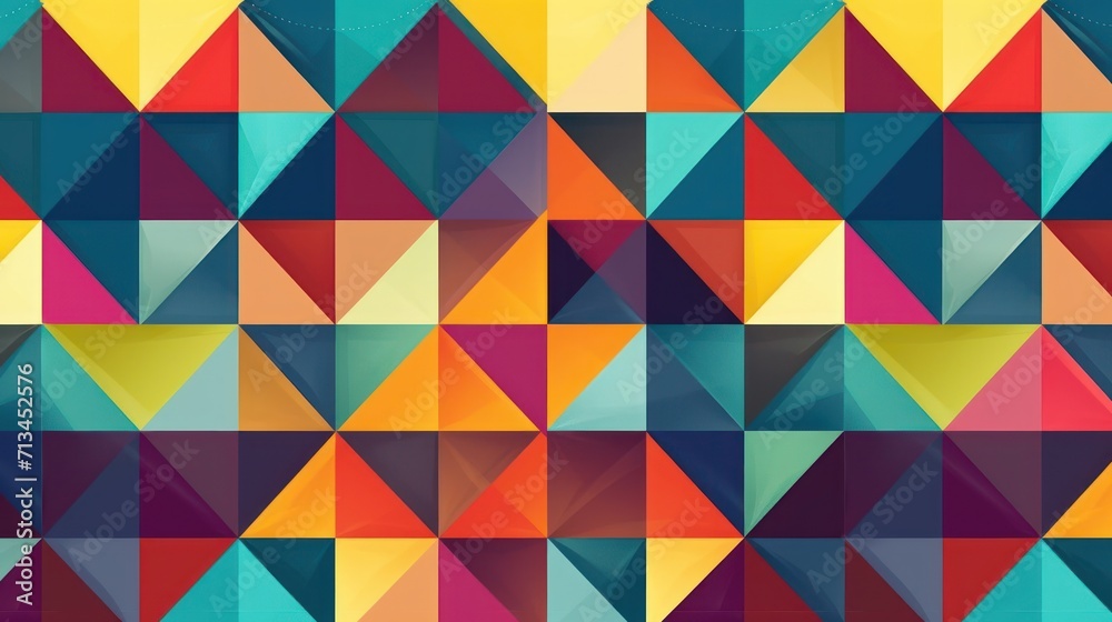 Colorfull geometric patern Colorfull geometric patern