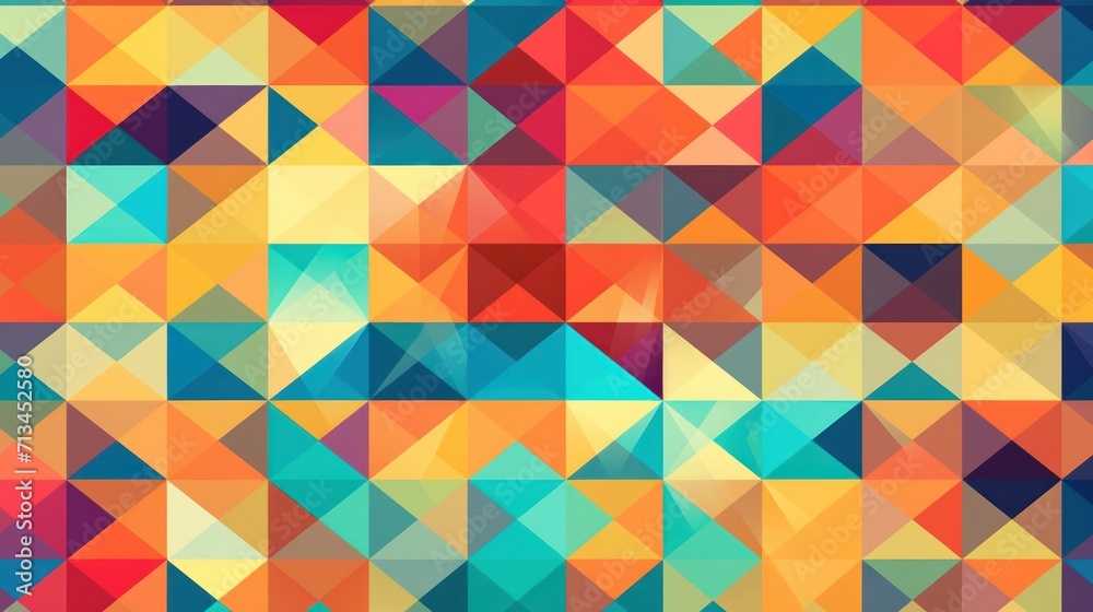 Colorfull geometric patern Colorfull geometric patern