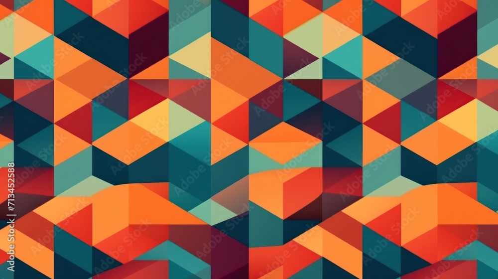 Colorfull geometric patern Colorfull geometric patern