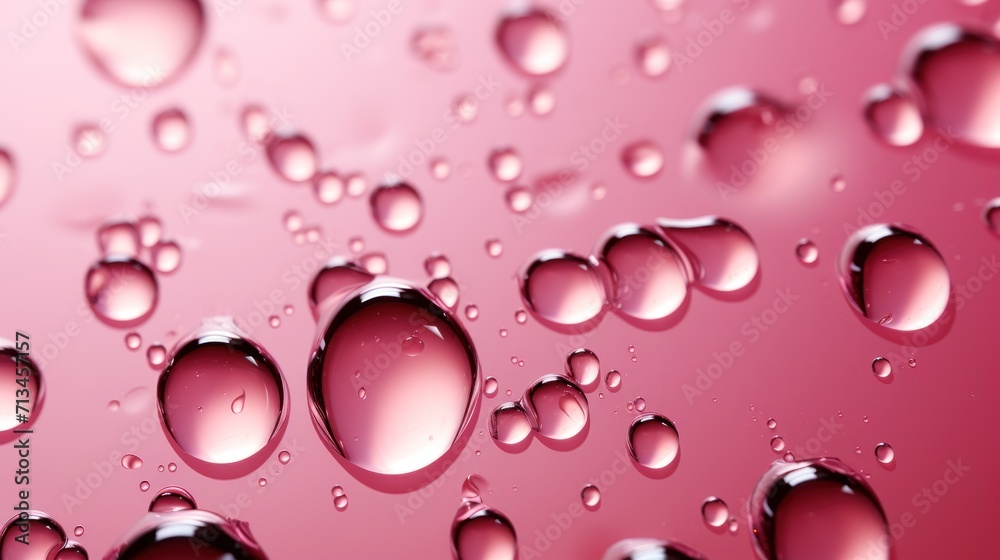 Pink glass wall, minimalist, 3d render, water drops Pink glass wall, minimalist, 3d render, water drops