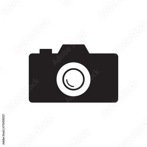 Camera icon vector for web and mobile app. photo camera sign and symbol. photography icon. icon editable stroke, sign, symbol outline line button isolated on white