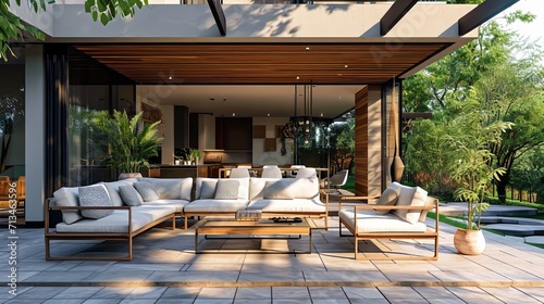 Modern Veranda Terrace Design