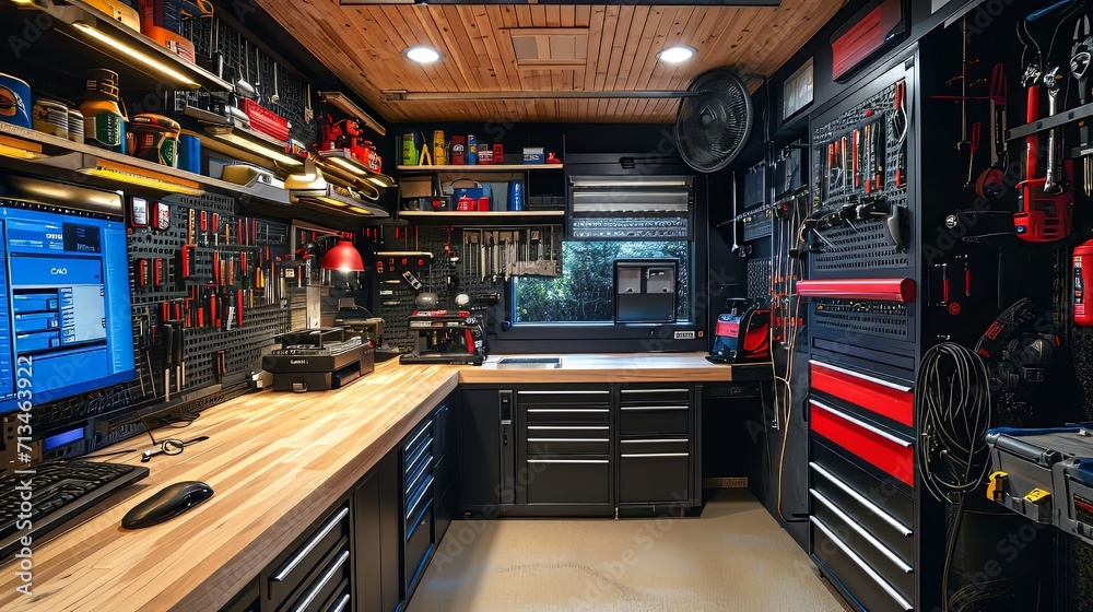 Sleek Tool Room Interior Concept Sleek Tool Room Interior Concept