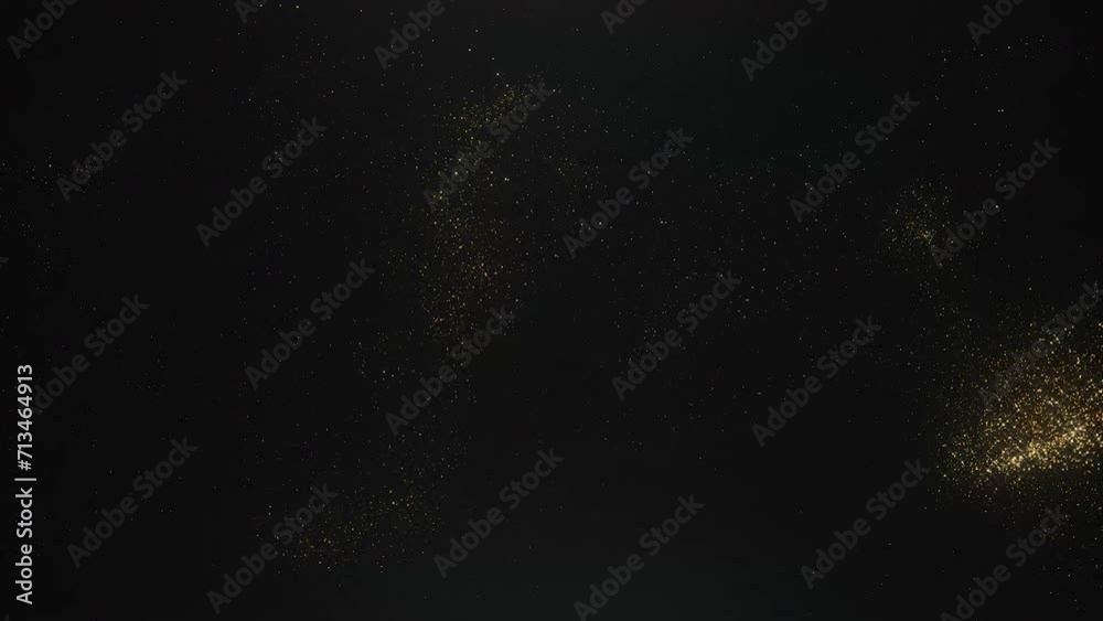 Abstract Particles Background. Dust Particles Background.