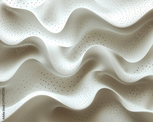 Abstract illustration with volumetric geometric shapes