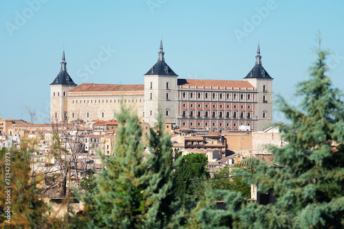 Alcazar of Toledo. Toledo, the city of three cultures: Christian, Muslim and Jewish. Spain. Europe.  © Jose Muñoz  Carrasco