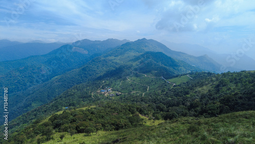 Ponmudi hill station, beautiful mountain range in Thiruvananthapuram, Kerala © SISYPHUS_zirix