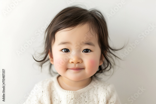 adorable asian baby girl