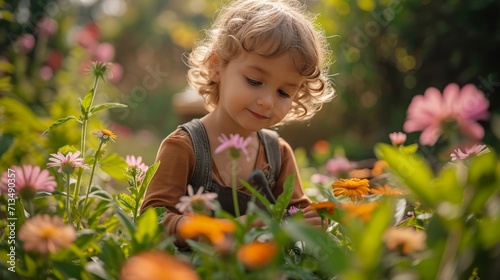 Toddler Gardening - Playful Discovery Amongst Greenery