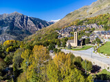 Sant Climent de Taüll, Bohí Valley (La Vall de Boí) Catalan region of Alta Ribagorza, province of Lérida, Spain