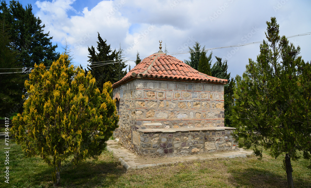 Located in Denizli, Turkey, Dedekoy Mosque was built in the 14th century. Located in Denizli, Turkey, Dedekoy Mosque was built in the 14th century.