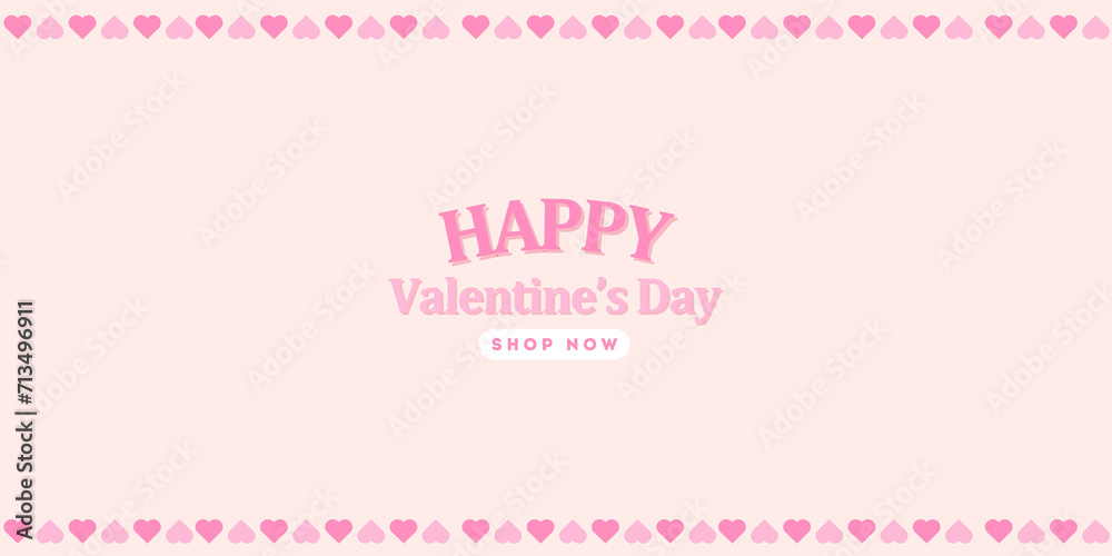 Valentine day, February 14. Vector illustrations of love, couple, heart, balloon, for card and advertising product, paper cut, space for Text.