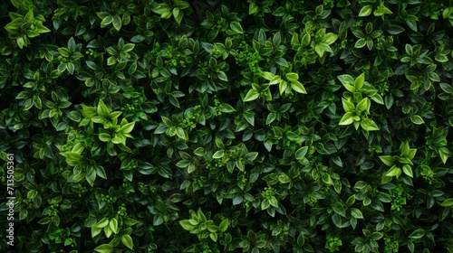 artificial hedges for a wall, in the style of photo
