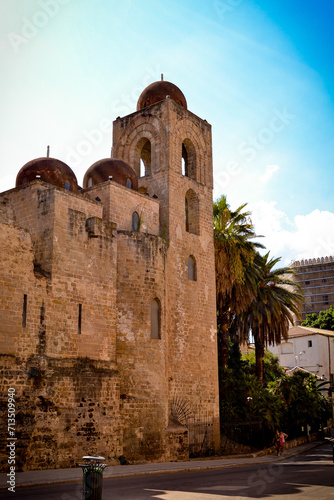San Giovanni degli Eremiti Church in Palermo Sicily