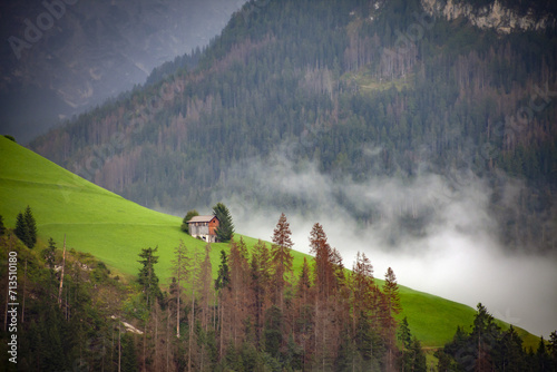 Enchanted Dolomiti: panorama from the village of Sovì