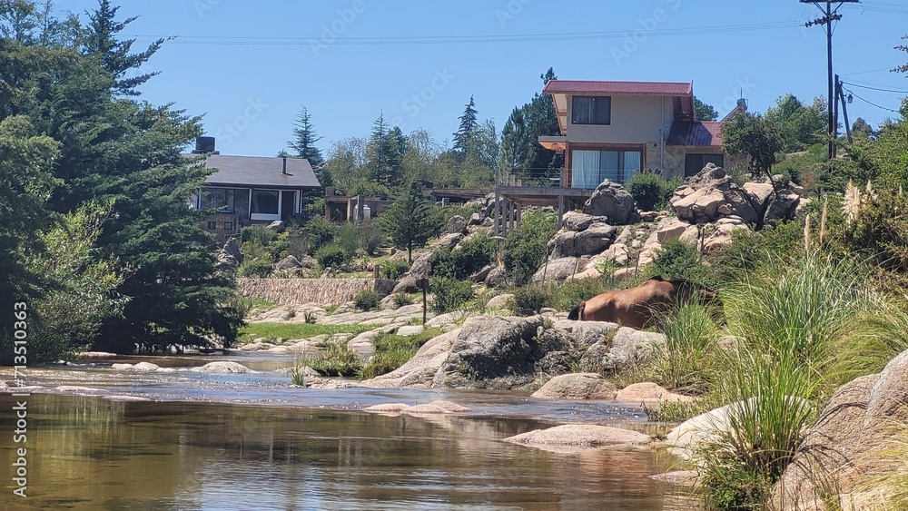 house on the river