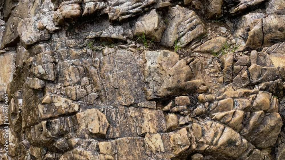 Textured Rock Formation Closeup Geology Background Textured Rock Formation Closeup Geology Background