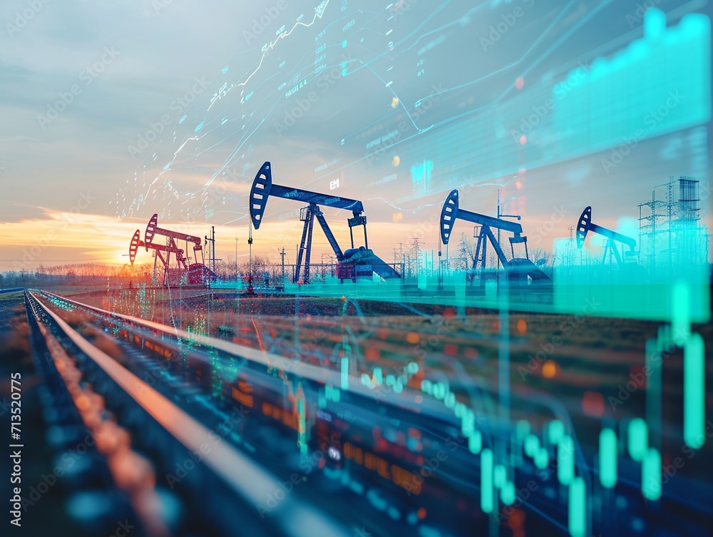 Φωτογραφία Concept of price of a barrel of oil.