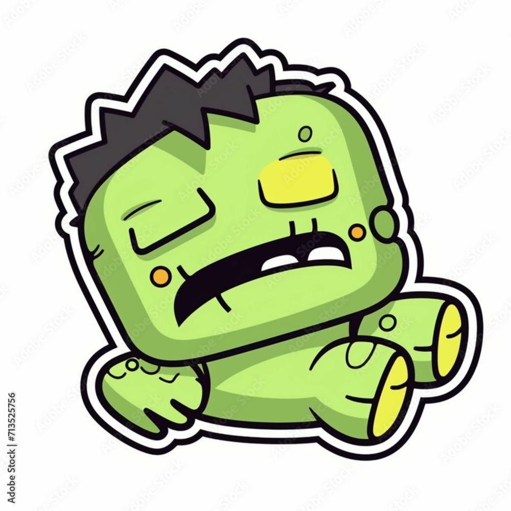Obraz premium Cute stickers,