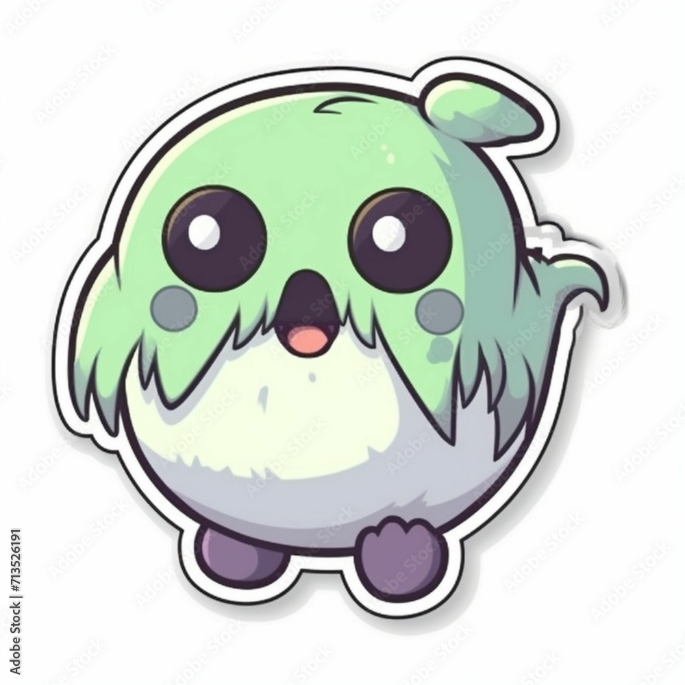 Fototapeta premium Cute Stickers