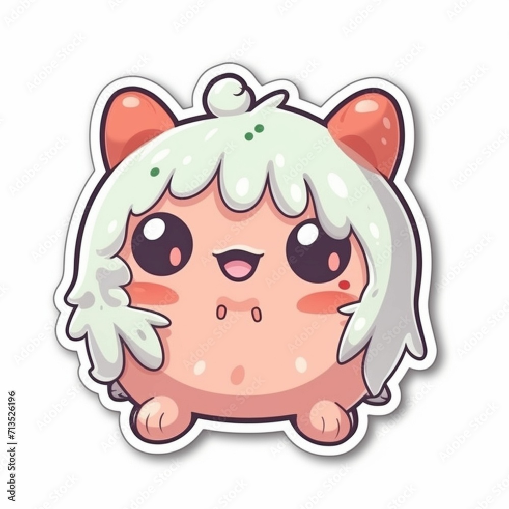 Fototapeta premium Cute Stickers