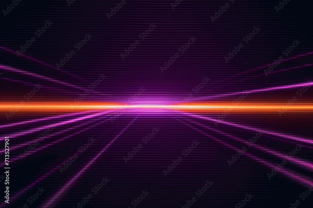 Luminous Horizon: Dynamic Purple and Blue Light Lines Dance on a Dark Canvas, Creating an Electric Symphony of Colors Luminous Horizon: Dynamic Purple and Blue Light Lines Dance on a Dark Canvas, Creating an Electric Symphony of Colors