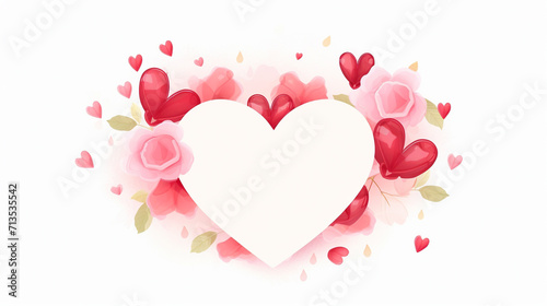 Elegant Jewelry Box with Red Hearts, Elegant jewelry box with scattered red hearts around it on pastel blue background, AI Generated