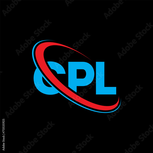 CPL logo. CPL letter. CPL letter logo design. Initials CPL logo linked with circle and uppercase monogram logo. CPL typography for technology, business and real estate brand.