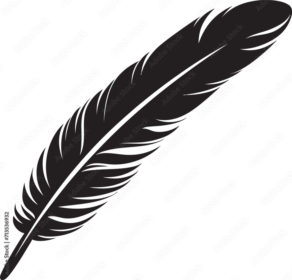 Skylark Serenity Floating Feather Symbol Soaring Spirit Bird Feather Emblem Skylark Serenity Floating Feather Symbol Soaring Spirit Bird Feather Emblem