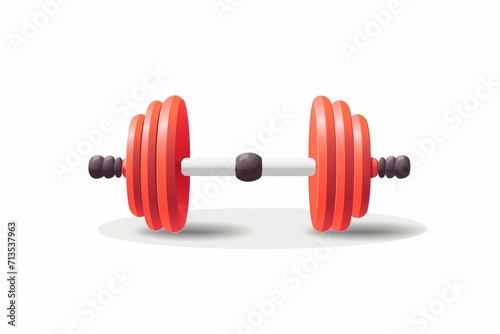 Gym dumbbell icon .Weights for training