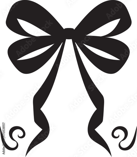 Symphony of Silk Bowed Surprise Logo Bow Bliss Ribboned Elegance Icon