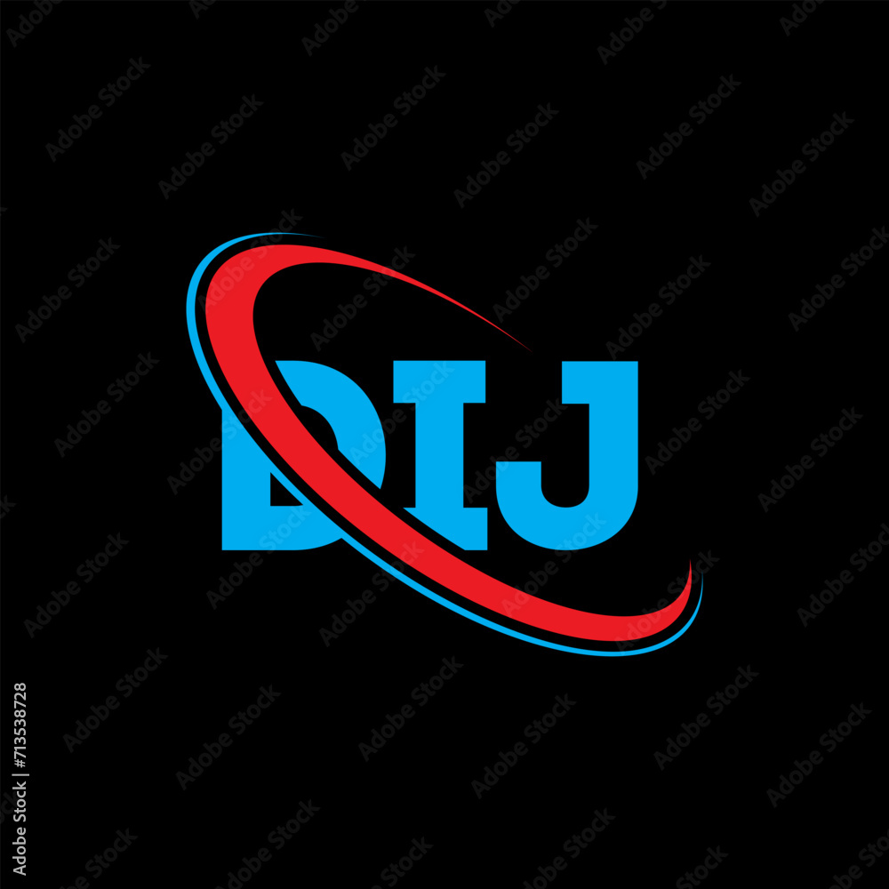 DIJ logo. DIJ letter. DIJ letter logo design. Initials DIJ logo linked with circle and uppercase monogram logo. DIJ typography for technology, business and real estate brand. DIJ logo. DIJ letter. DIJ letter logo design. Initials DIJ logo linked with circle and uppercase monogram logo. DIJ typography for technology, business and real estate brand.