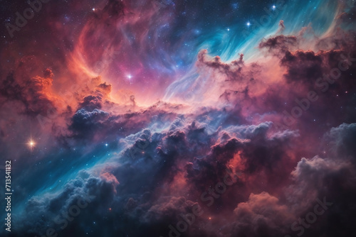 background with space © Magic Art