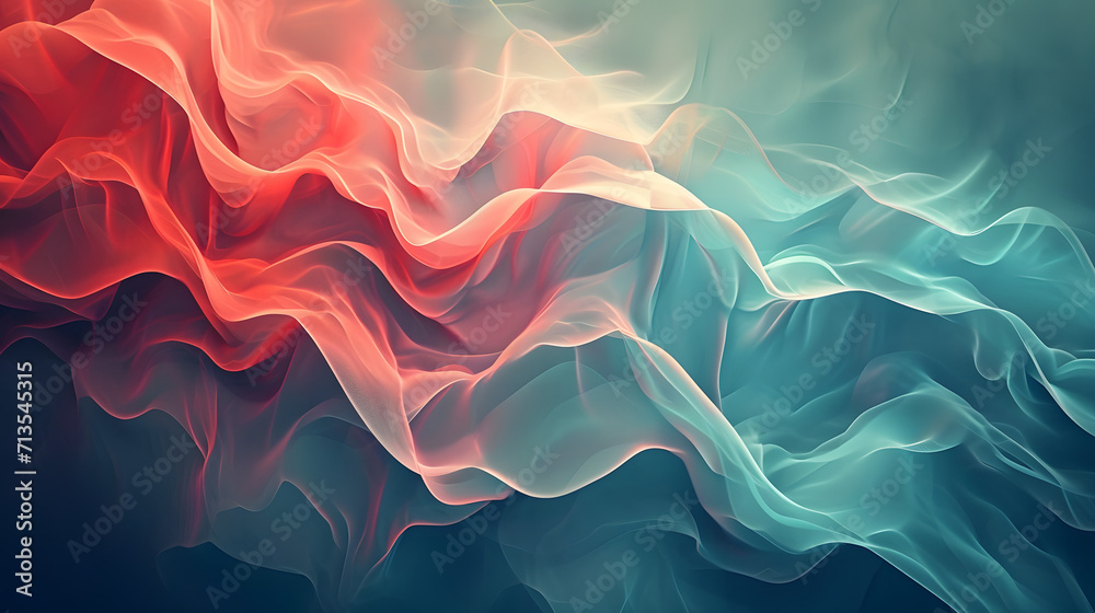 Dynamic Red and Blue Background With Wavy Lines Dynamic Red and Blue Background With Wavy Lines