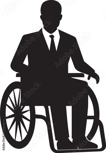 Mobile Independence Disabled Individual Emblem Roll Beyond Limits Inclusive Wheelchair Icon