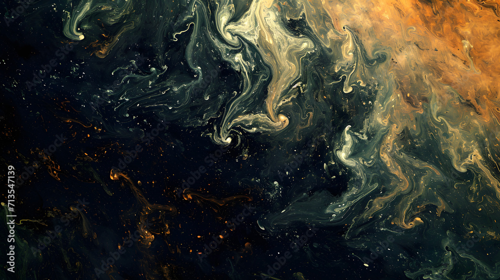 Close Up of Vibrant Orange and Black Background, Abstract Artwork Close Up of Vibrant Orange and Black Background, Abstract Artwork