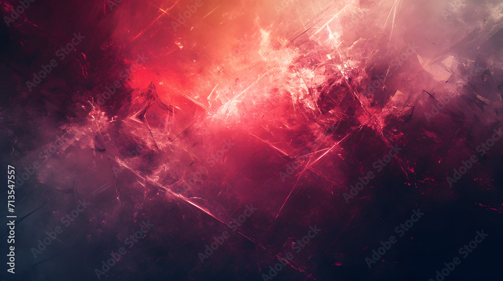Abstract Background of Red and Pink Colors