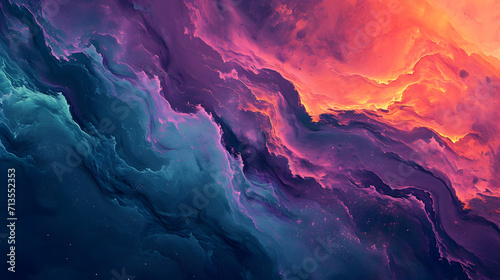 Colorful Background With Clouds and Stars for Stunning Visuals and Design Projects