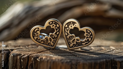A heart-shaped lock adorned with delicate roses, symbolizing the promise to safeguard the treasures of love, captured against a backdrop of soft candlelight